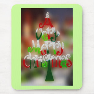 A Very Merry Christmas Mouse Mat