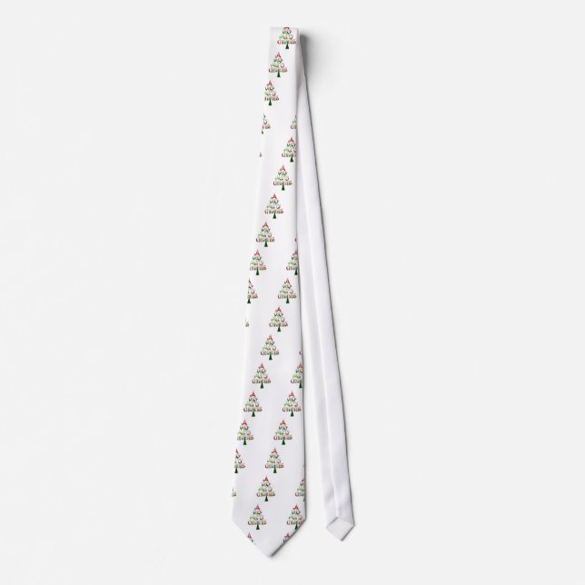 A Very Merry Christmas Tie (Front)