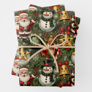A Very Merry Ornament Party Wrapping Paper Sheet