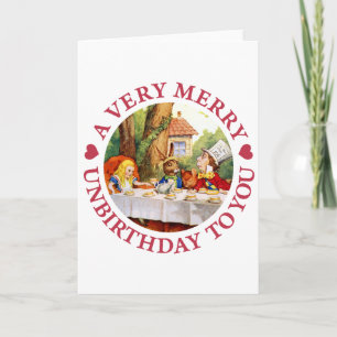 A VERY, MERRY UNBIRTHDAY TO YOU! HOLIDAY CARD
