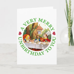 A Very Merry Unbirthday to You! Holiday Card
