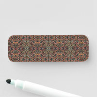 a very ornate pattern with many different colours