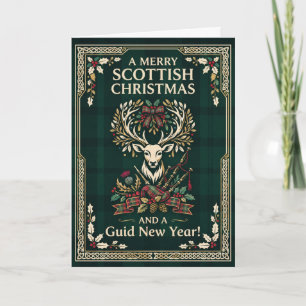 A Very Scottish Christmas Highland Card