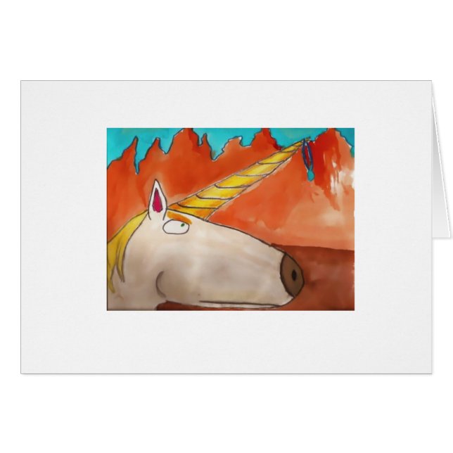 A Very Serious Unicorn (Front Horizontal)