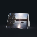 A Very Special Dad Card<br><div class="desc">A simple but very sincere message inside. Can also be customised and personalised.  Can be for any occasion. photography by kaps images Cove on Little Sebago Lake,  Maine</div>
