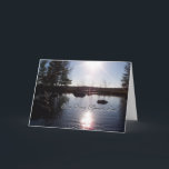 A Very Special Dad Card<br><div class="desc">A simple but very sincere message inside. Can also be customised and personalised.  Can be for any occasion. photography by kaps images Cove on Little Sebago Lake,  Maine</div>