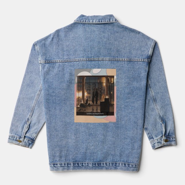 A Very Strange Time - Denim Jacket (Back)