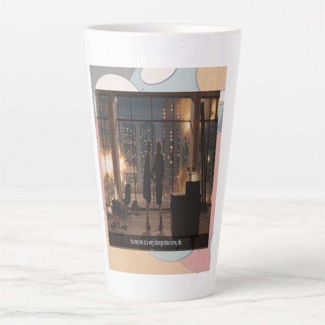 A Very Strange Time Latte Mug (Front)