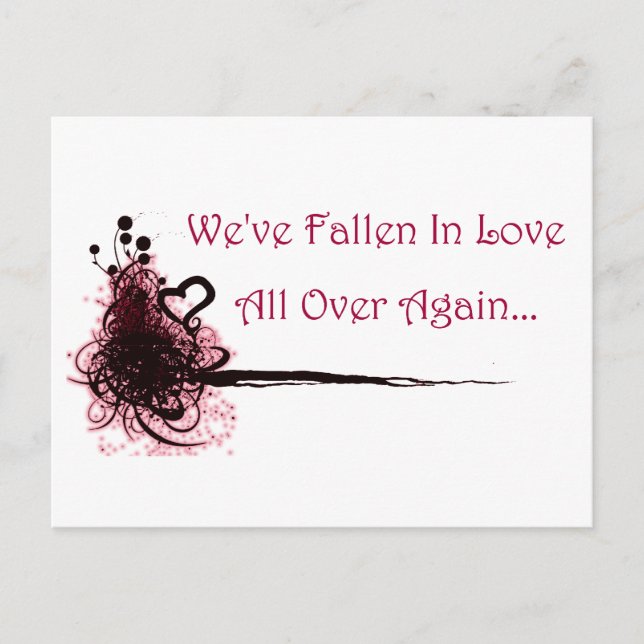 A Very Vampy Valentine © Holiday Postcard (Front)