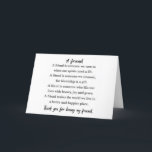 **A VERY VERY SPECIAL FRIEND** BIRTHDAY WISH CARD<br><div class="desc">THANK YOU FOR STOPPING BY ONE OF MY EIGHT STORES</div>