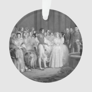 A Very Victorian Wedding Ornament