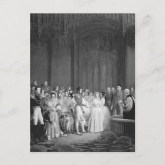 A Very Victorian Wedding Postcard