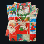 A Very Vintage Christmas  Wrapping Paper Sheets<br><div class="desc">A very vintage Christmas gift wrap sheets.</div>