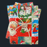 A Very Vintage Christmas  Wrapping Paper Sheets<br><div class="desc">A very vintage Christmas gift wrap sheets.</div>