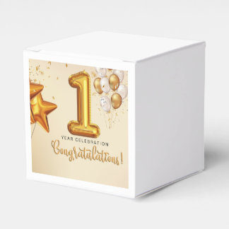 A Vibrant Celebration of one year Favour Box