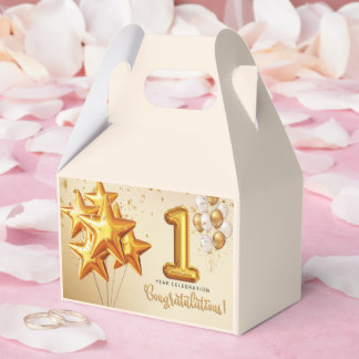 A Vibrant Celebration of one year Favour Box