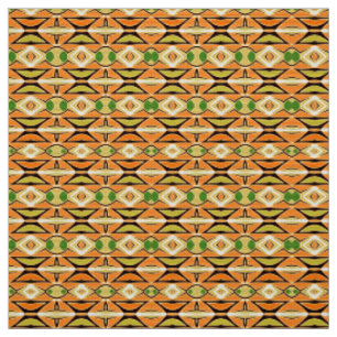 A vibrant colourful fabric print pattern design 