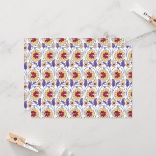 A vibrant design featuring yellow and orange creat invitation