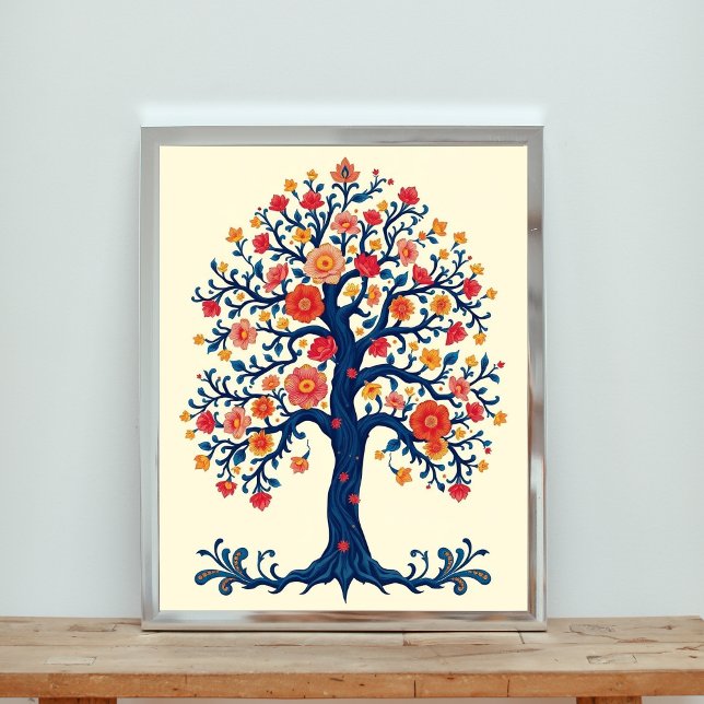 A Vibrant Folk Art Celebration Poster (Creator Uploaded)