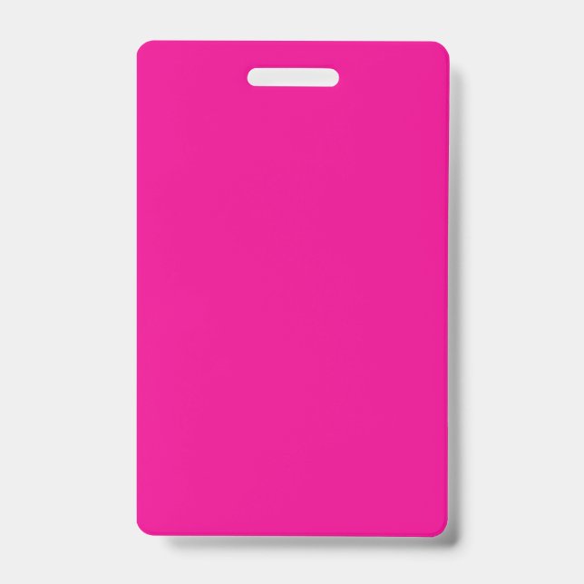 A vibrant gradient of colours transitions seamless ID badge (Front)