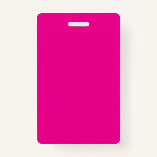A vibrant gradient of colours transitions seamless ID badge
