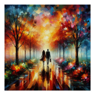 A Vibrant Journey Together Poster