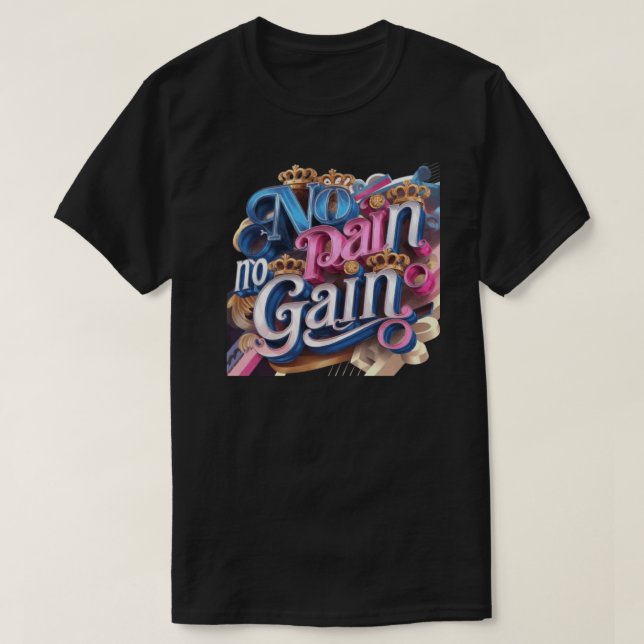 A vibrant Motivational t-shirt  (Design Front)