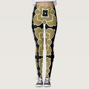A vibrant multicolor classic "Ratti_Creative_Arts" Leggings