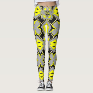 A vibrant multicolor classic "Ratti_Creative_Arts" Leggings