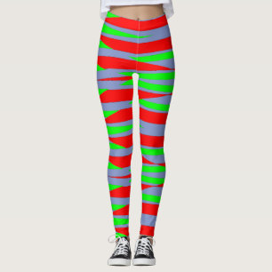 A vibrant multicolor classic "Ratti_Creative_Arts" Leggings