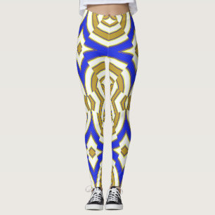 A vibrant multicolor classic "Ratti_Creative_Arts" Leggings
