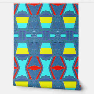 A vibrant multicolor classic "Ratti_Creative_Arts" Wallpaper