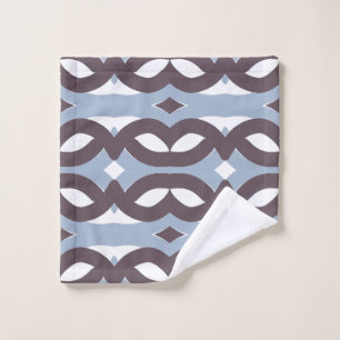 A vibrant multicolor fabric print pattern design bath towel set