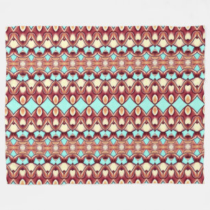 A vibrant multicolor fabric print pattern design f fleece blanket