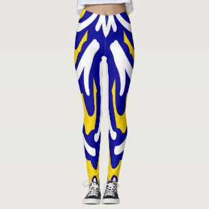 A vibrant multicolor "Ratti_Creative_Arts"  Leggin Leggings