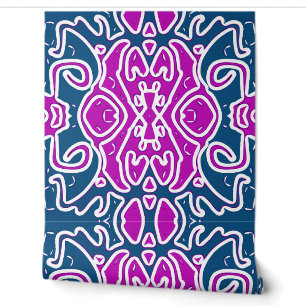 A vibrant multicolor "Ratti_Creative_Arts" Wallpap Wallpaper