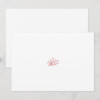 A vibrant red and black floral design featuring in