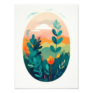 A Vibrant Tapestry of Nature Photo Print