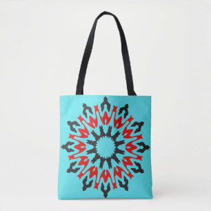 A vibrant trendy multiple colour classic design  t tote bag