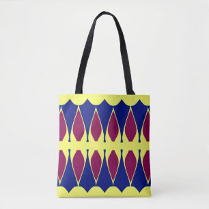 A vibrant trendy multiple colour classic design  t tote bag