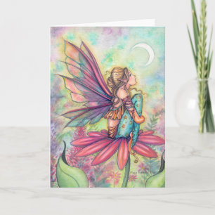 A Vibrant World Fairy Art by Molly Harrison Card