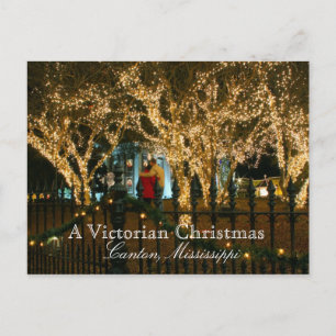 A Victorian Christmas - Canton, Mississippi Holiday Postcard