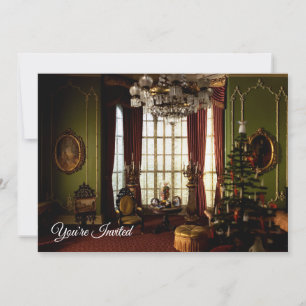 A Victorian Christmas - "You're Invited" Invitation