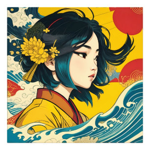 A Vietnamese Girl in Full Bloom Photo Print