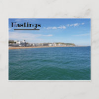 A view along Hastings beach