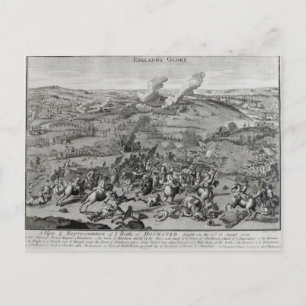 A View and Representation of  Battle of Postcard