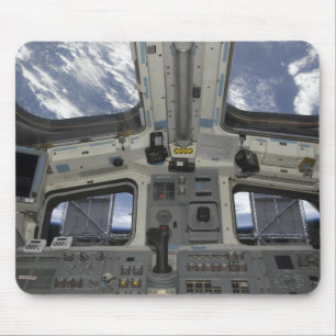 A view from inside the flight deck mouse mat