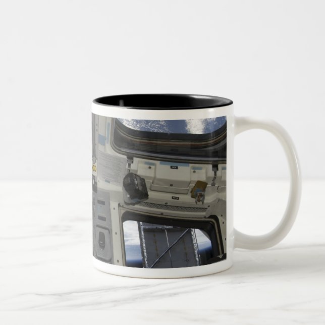 A view from inside the flight deck Two-Tone coffee mug (Right)