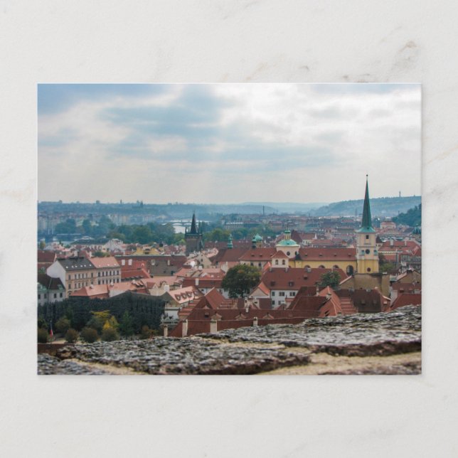 A view from Prague Castle - Postcard (Front)