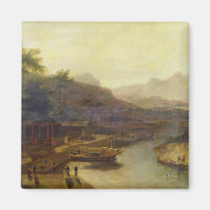 A View in China: Cultivating the Tea Plant, c.1810 Magnet